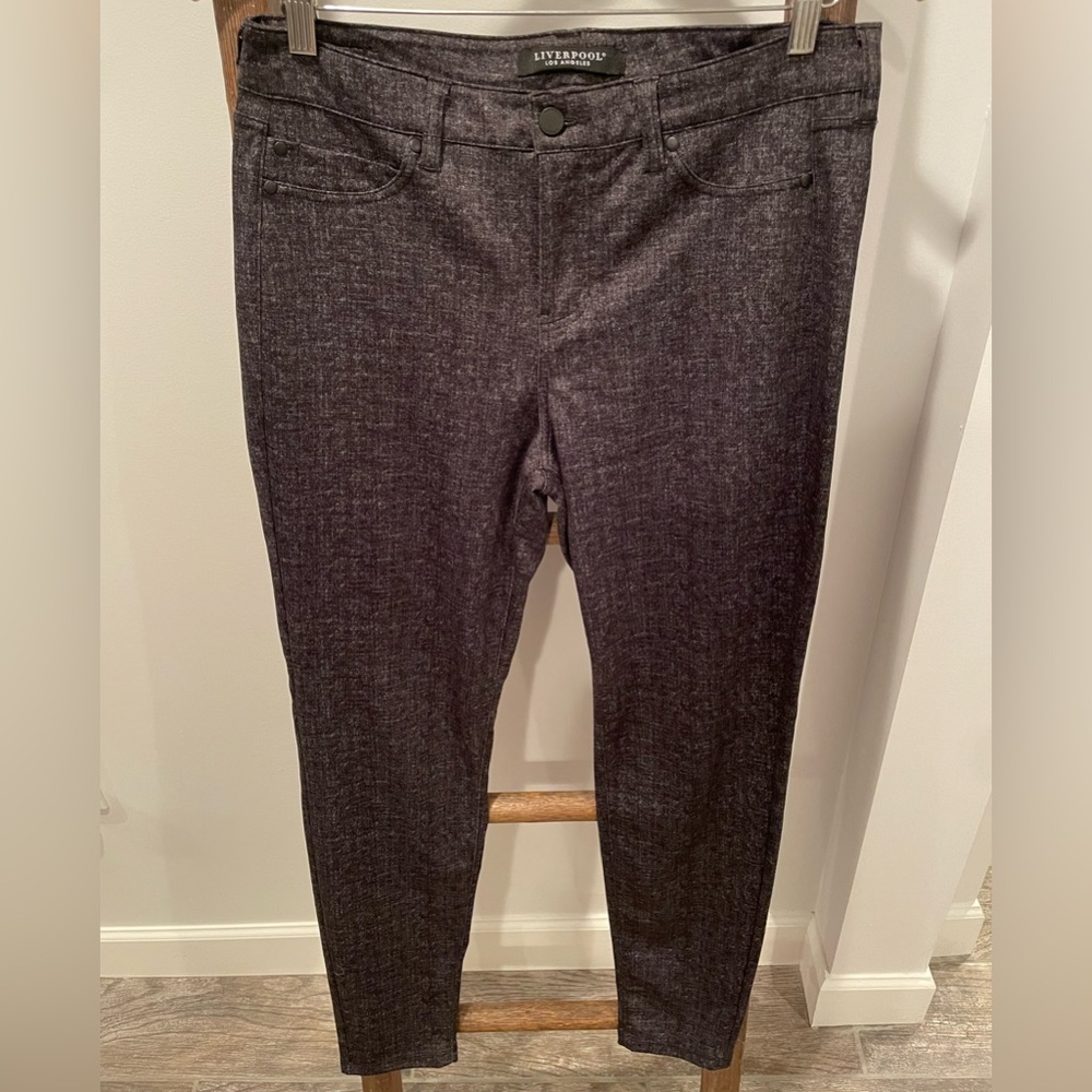 Liverpool Grey Tweed Pants - size 10/30 👖